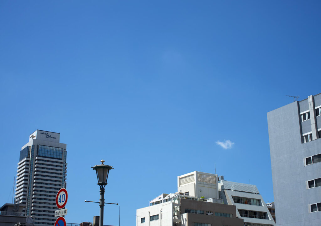神戸の空